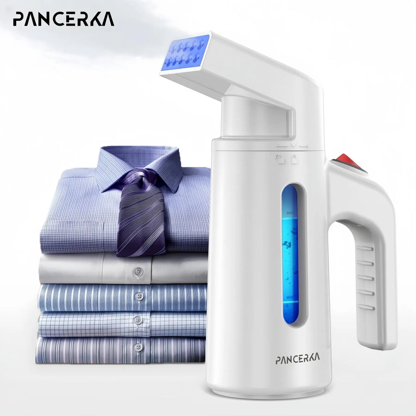 Portable Lightweight Garment Steamer, 1 Piece 180ML Large Capacity Handheld Clothes Steamer for Home, Office and Travel Use